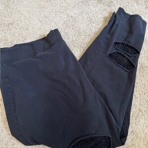 Torrid Slit Fishnet Leggings